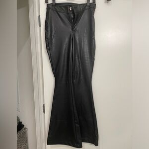 Fashion Nova pleather pants. Size small.